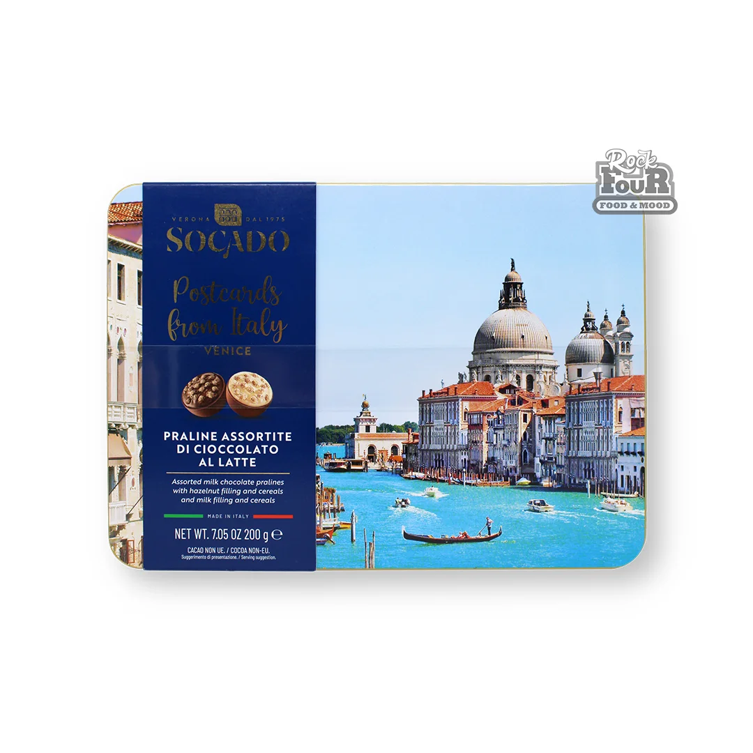 Assorted chocolate pralines "Socado Venice" 200g